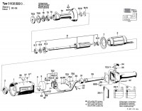 Bosch 0 602 222 005 ---- Hf Straight Grinder Spare Parts